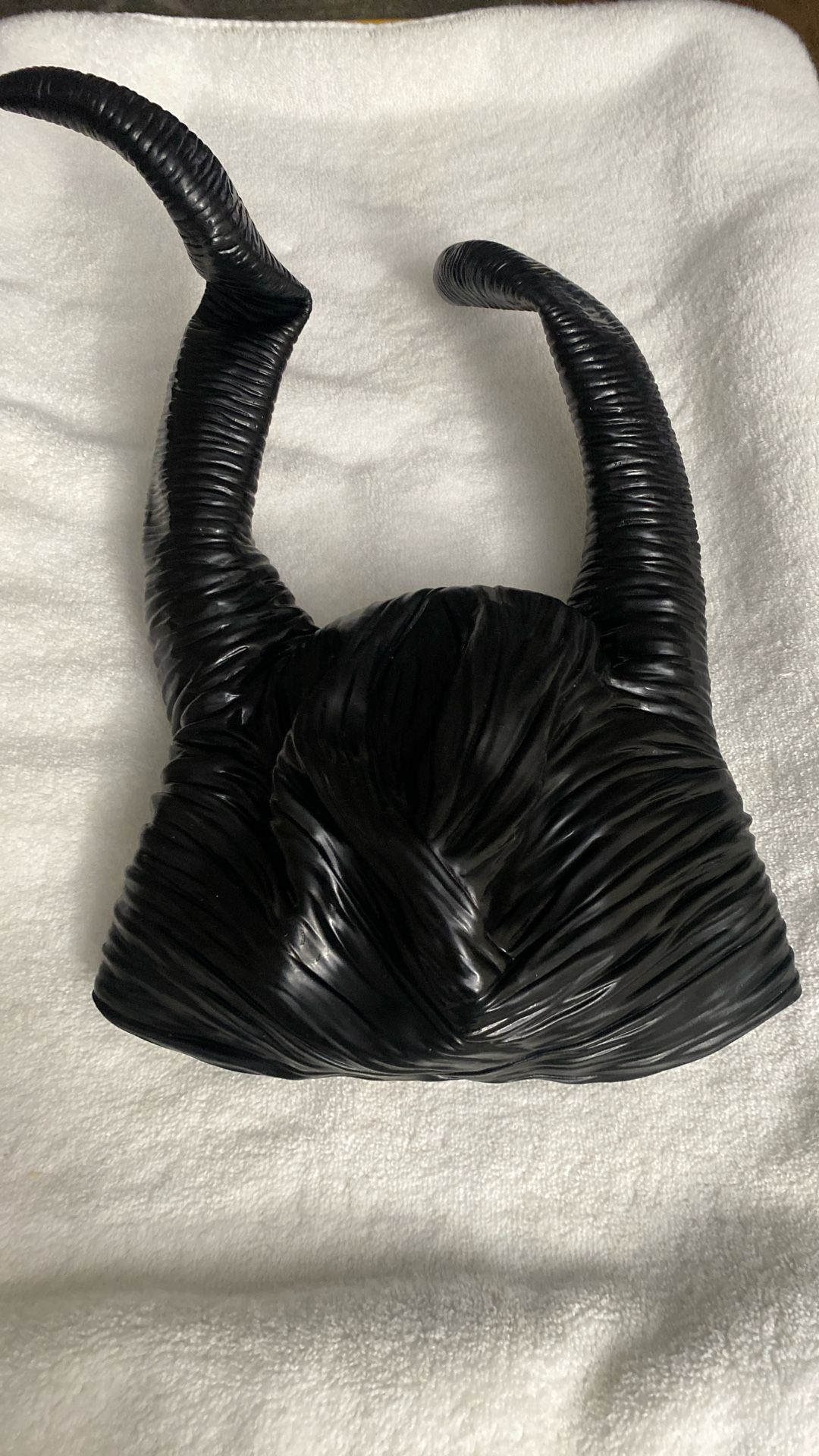 Demon Long Horn Halloween Hat Sturdy Rubber Adult Size