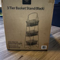 3- Tier Basket Stand 