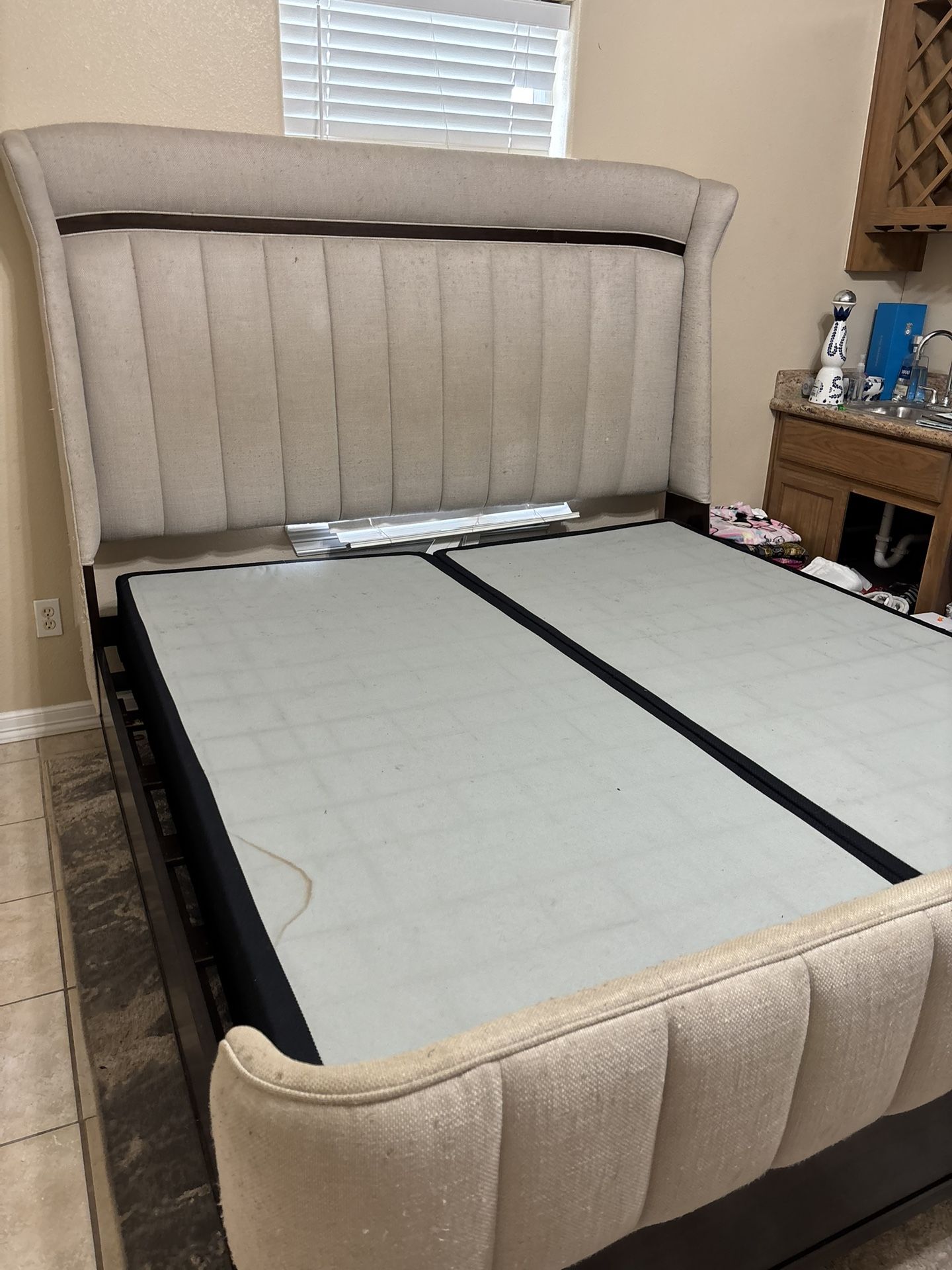 Bed Frame With Boxes