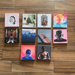 Rap/R&B Music Artist Room Decor Boys rapper square canvas painting bundle Album Covers