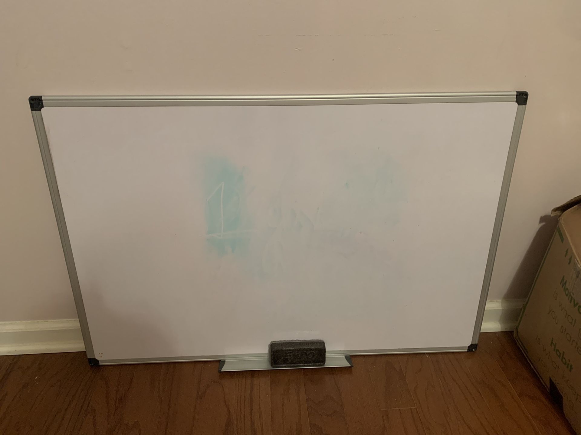 Free large white board
