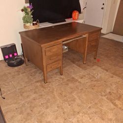 FREE FREE FREE.  Large Solid Wood Desk