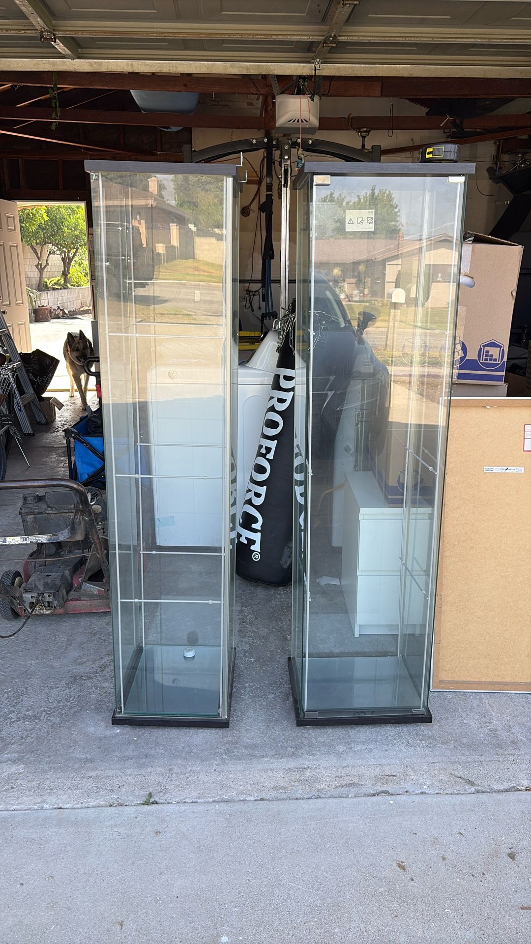 IKEA Detolf (Discontinued) Glass Display Cases