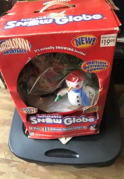 Inflatable Snow Globe AirBlown
