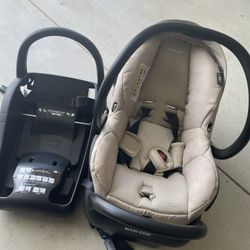 Infant car Seat + Extra Base