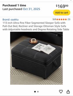 Ottoman storage