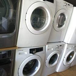 Samsung Front Load Washer And Dryer Set Both Works Good 👍