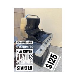 Char-Broil Gas Grill Model (contact info removed)10 – New Parts – Works Great