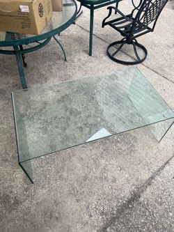 Glass  table