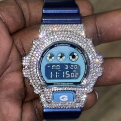 Blue G-Shock VVS