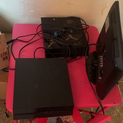 Two Ps4s And 25in Samsung 