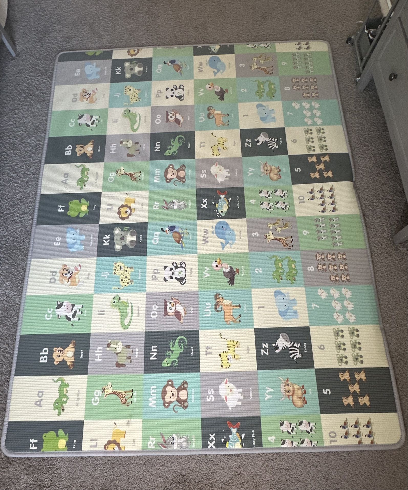 Double-Sided Baby Play Mat