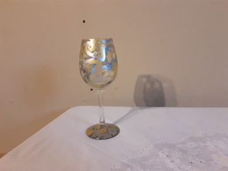 Lolita Wine Glass Jingle Bells Drink Recipes On Bottom