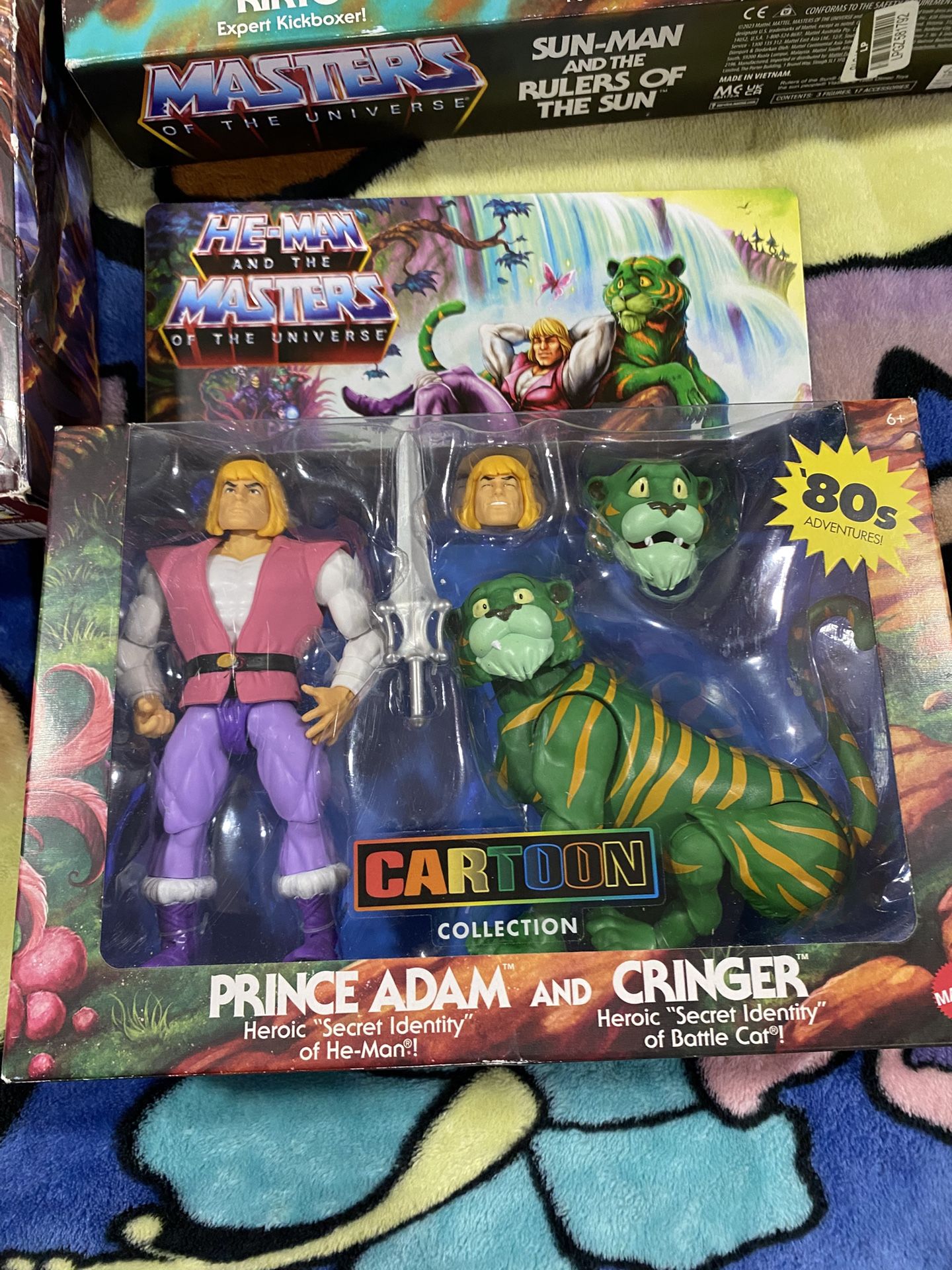 He-man Masters Of The Universe Prince Adam And Cringed 