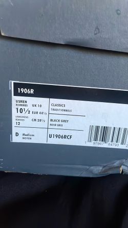 New balance 190R U S MEN size,10.5