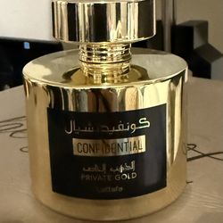 Confidential Gold Lattafa Perfumes no Box