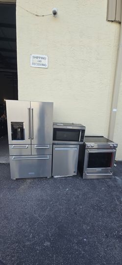 KitchenAid Stainless Steel Appliance Set