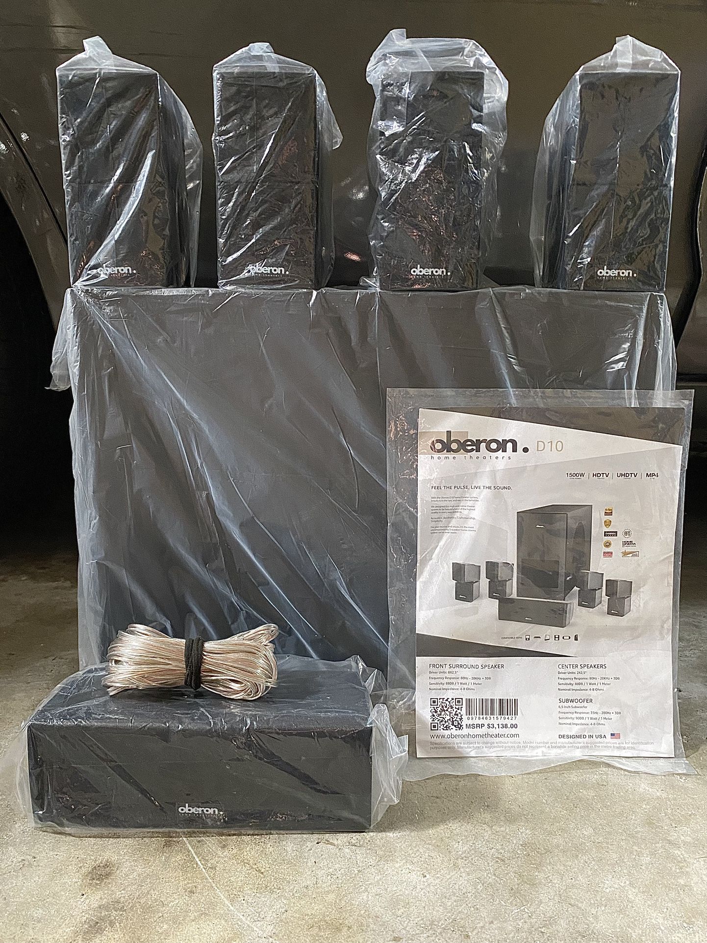 Oberon Home Theater System (Brand New/Unwrapped/$60)