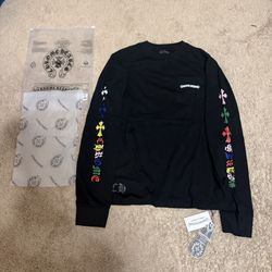Chrome hearts black multi-color Long sleeve - M