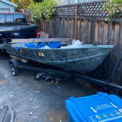 14’ Aluminum Boat