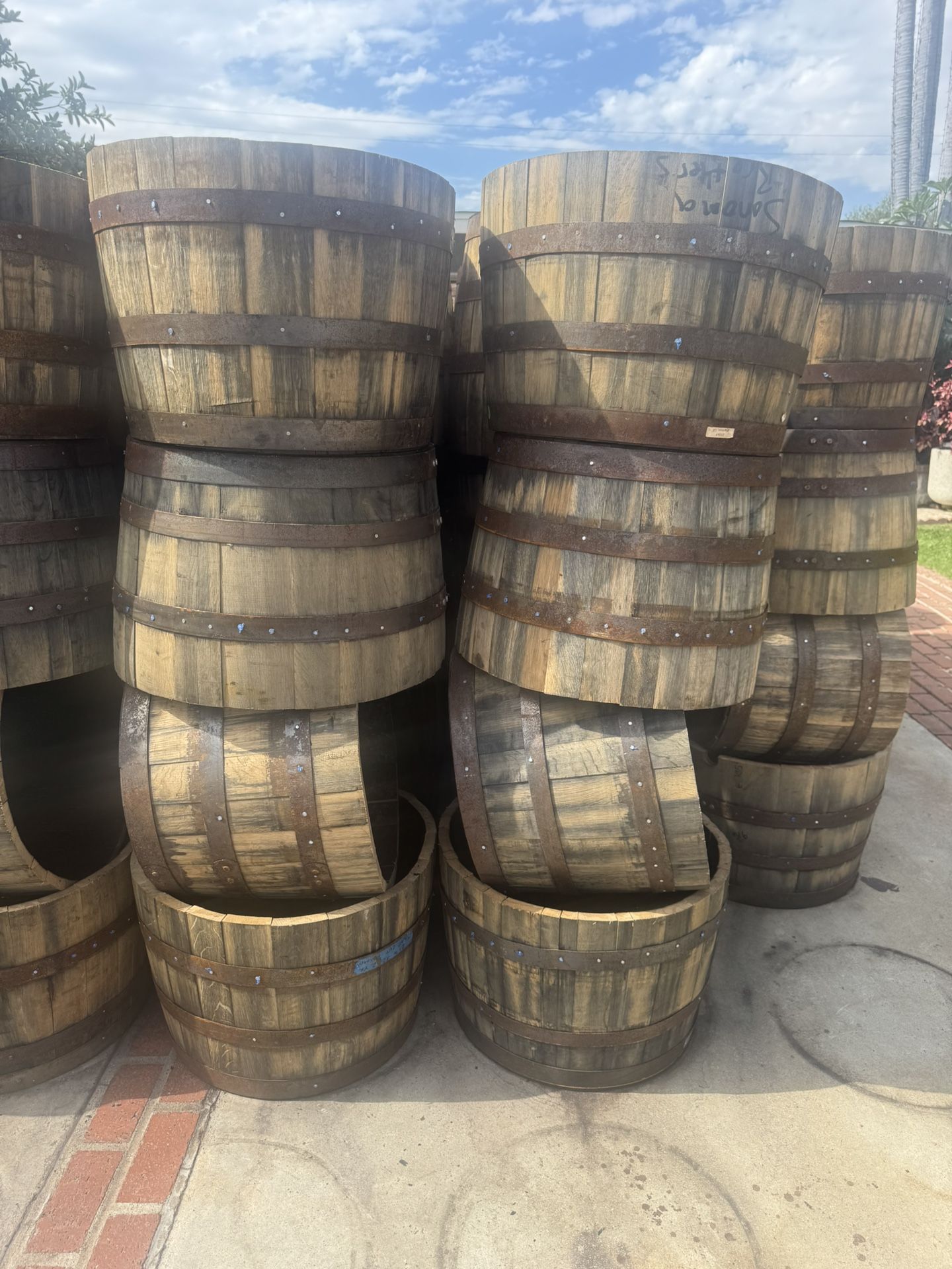 High Quality Empty Whiskey Barrels For Sale