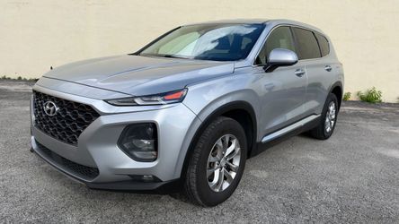 Hyundai Santa Fe SUV Silver 2020