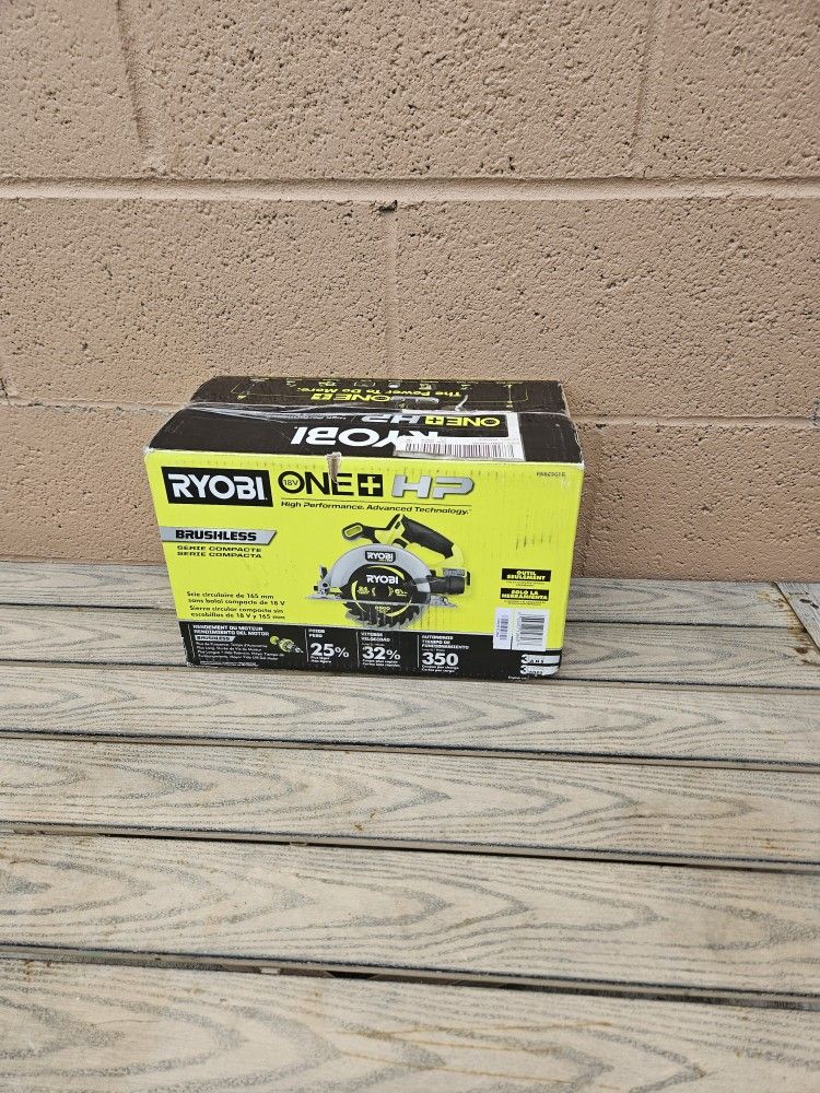 Ryobi 18v Brushless 6 1/2 Circular Saw