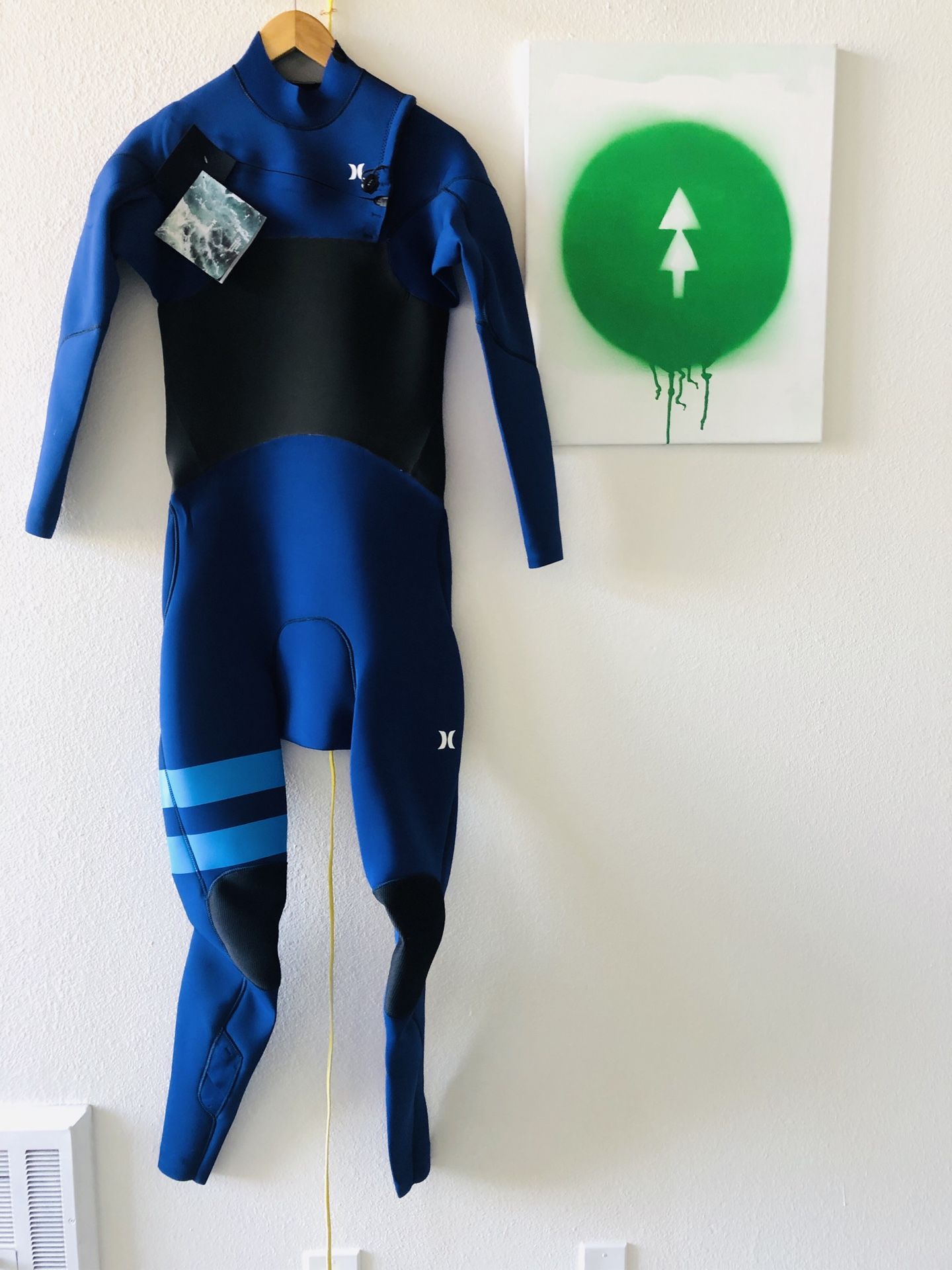 New surf surfing surfboard wetsuit fullsuit Hurley advantage plus 3/2 size XXL