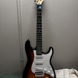 Electric Guitar With Amp 