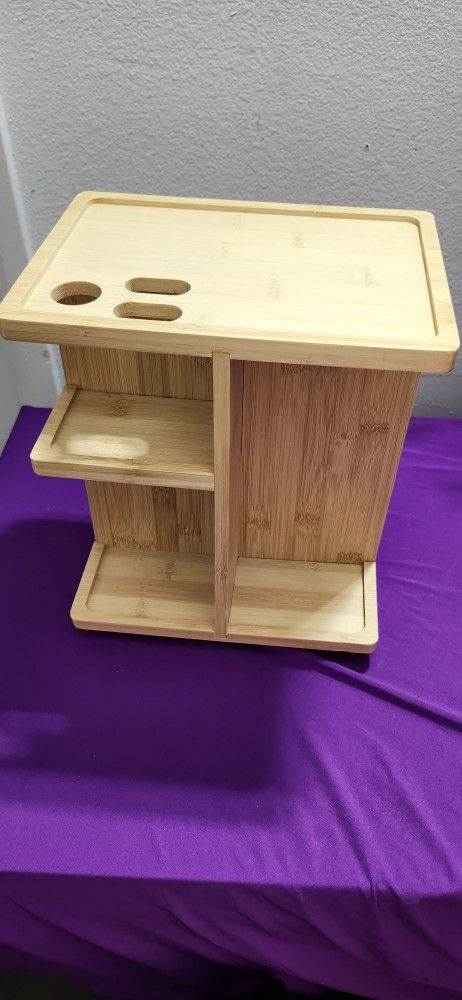 Wooden organizer display