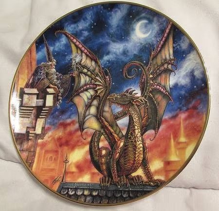 Franklin Mint Collection limited edition of 12 Dragons