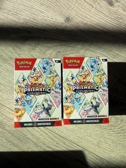 Pokémon Prismatic Evolutions Booster Bundle 2x