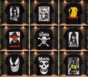 Assorted shirts $15.00 each
