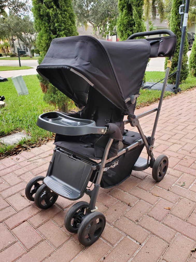 Joovy Ultralight Caboose Sit Stand Double Stroller