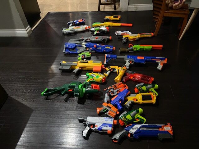 Nerf guns