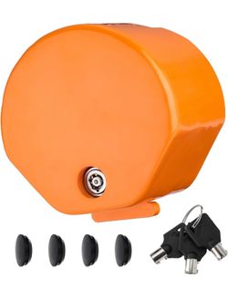 Heavy Duty Tongue Locks Trailer Lock for 2-5/16",2" & Bulldog Couplers Hitch lock Anti-Theft Steel Trailer Tongue Coupler Lock with Fully Enclosed,for