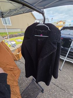 Lucky brand teddy bear boule jacket