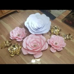 Areglos De Flores De Papel Para Fiestas