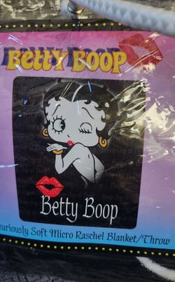 Betty Boop Blanket Throw