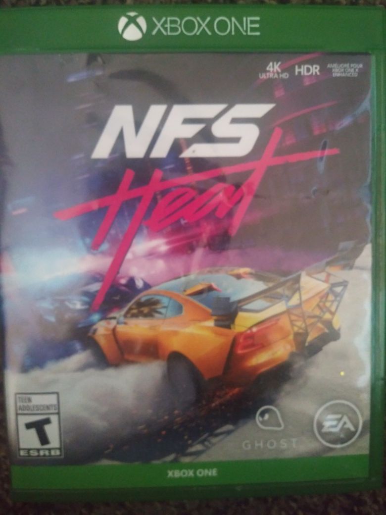 Nfs heat xbox one still new