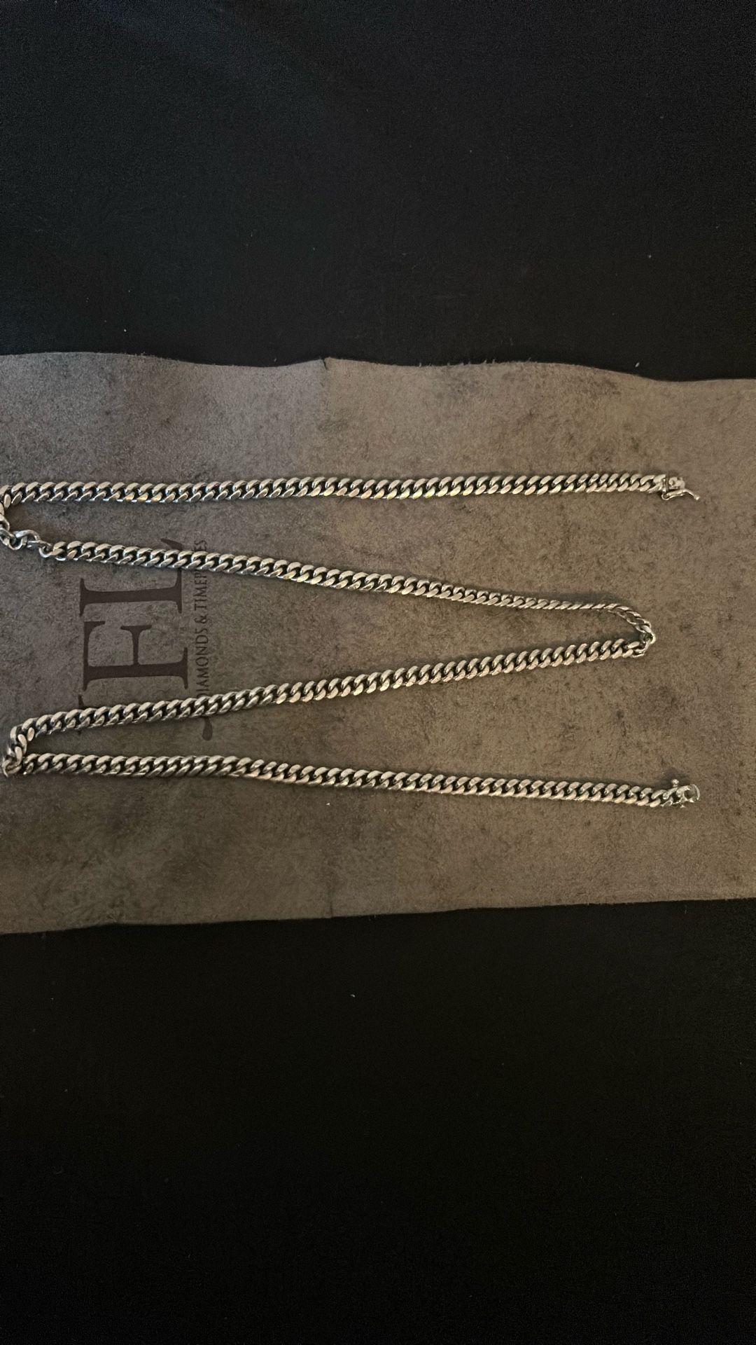 Genuine 925 Cuban Link 3.5mm