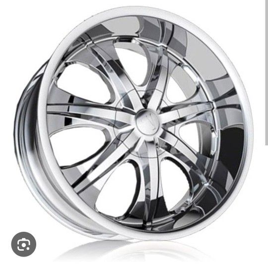 Set Of 24" Velocity Rims