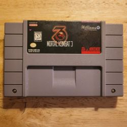 Mortal Kombat 3-Super Nintendo