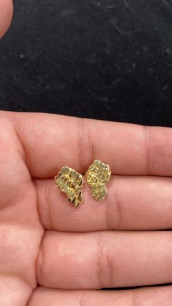 Plated earrings