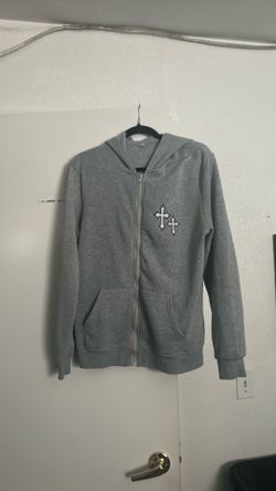 Grey zip up