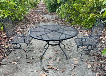 Wrought Iron patio Set