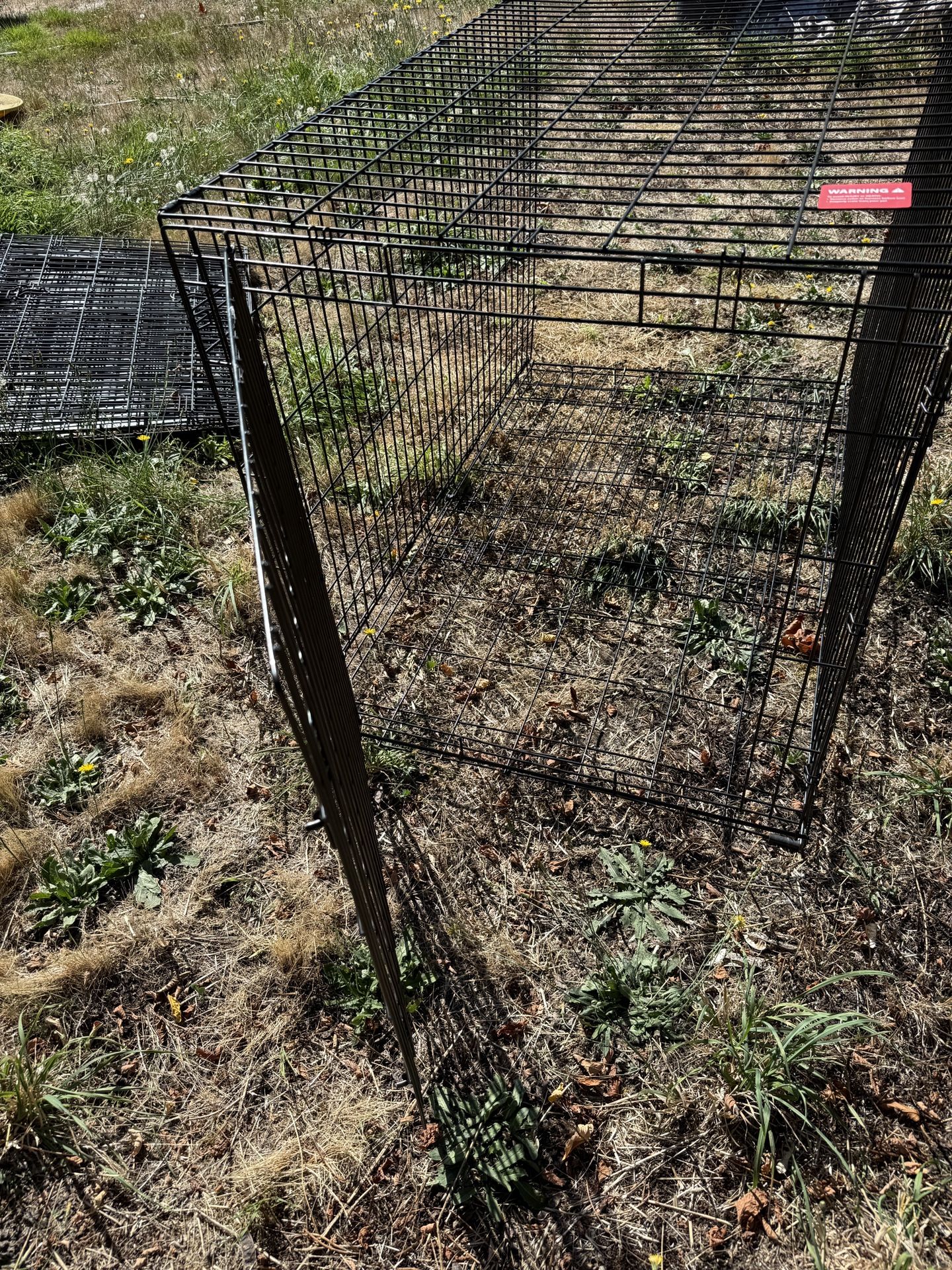 Extra Large Dog Cage Kennel Crate - 48 Inches Long 