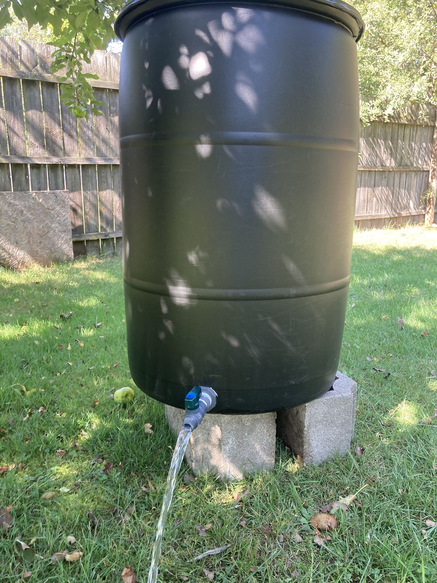 Qty=2 . 55 Gal Rain Barrels