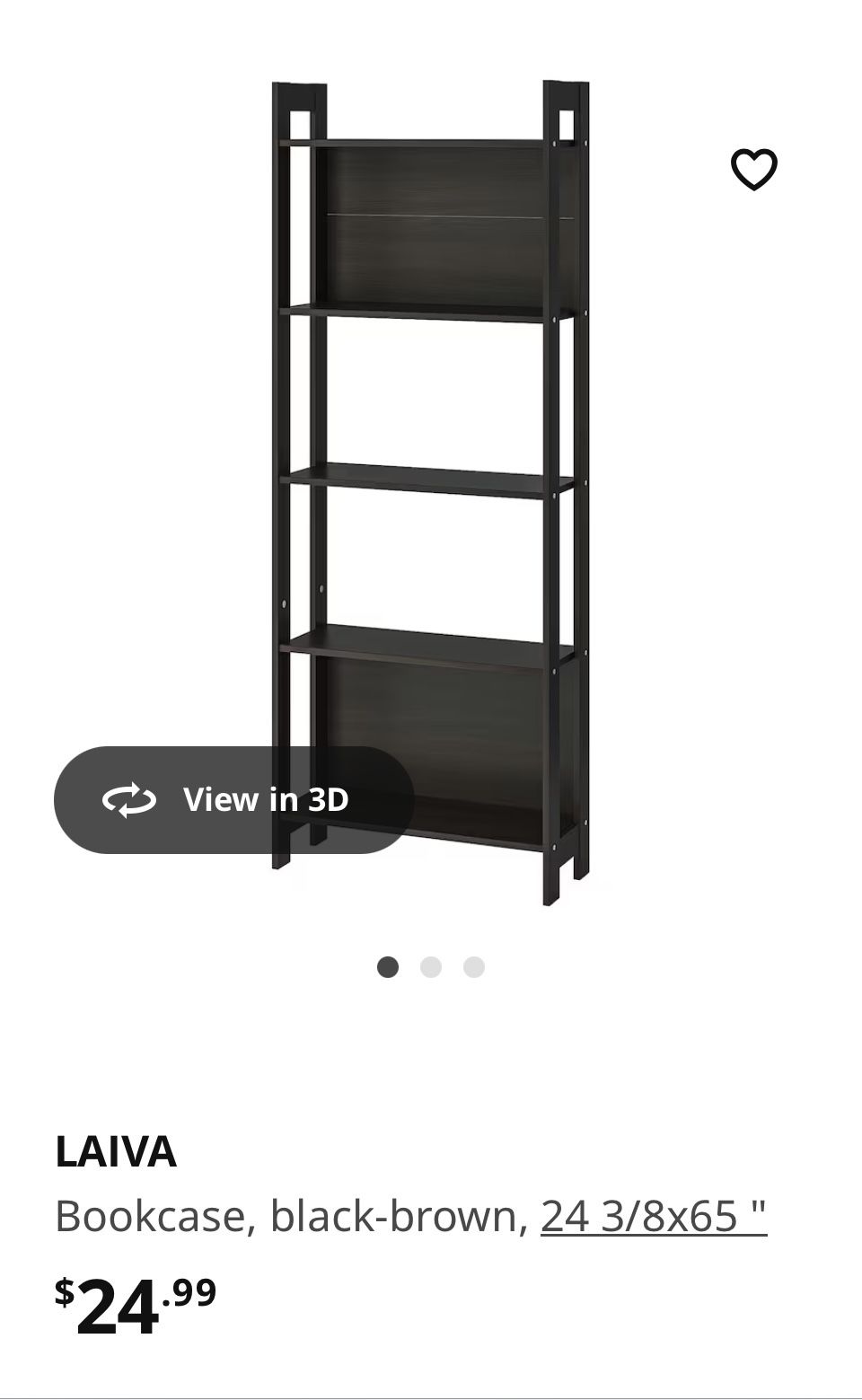 2 Bookshelves