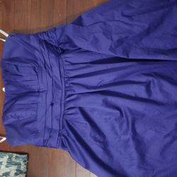 Royal Purple Bridesmaid Dress 